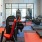 a gym with exercise equipment